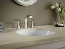 Moen Spot Resist&trade; Brushed Nickel Two Handle Widespread Bathroom Sink Faucet 