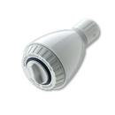 1.6 gpm Adjustable Spray from Fine to Course Self-Cleaning Nozzles in White