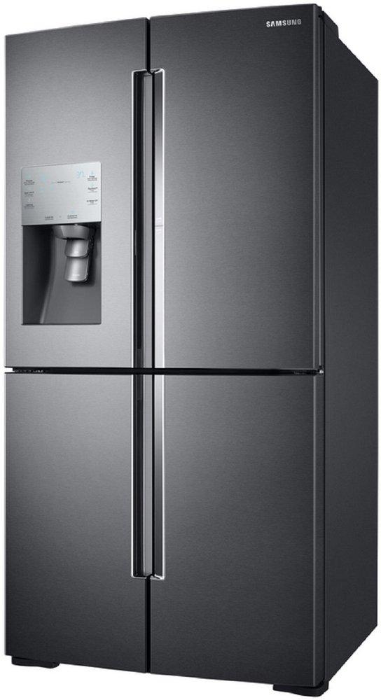 Samsung Fingerprint Resistant Black Stainless Steel 35-3/4 in. 28 cu. ft. French Door Refrigerator 