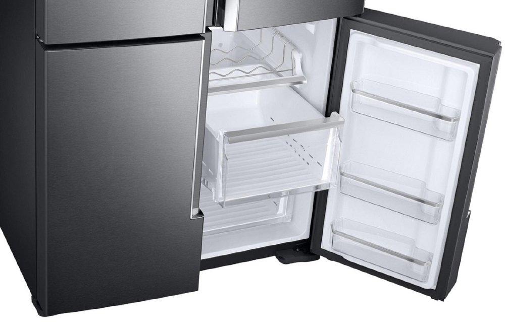 Samsung Fingerprint Resistant Black Stainless Steel 35-3/4 in. 28 cu. ft. French Door Refrigerator 