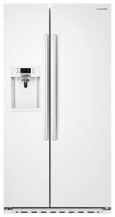 35-3/4 in. 22.3 cu. ft. Counter Depth, Side-By-Side and Full Refrigerator in White