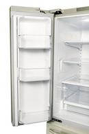 Samsung Stainless Platinum 29-3/4 in. 21.6 cu. ft. Bottom Mount Freezer, French Door, Full Refrigerator 