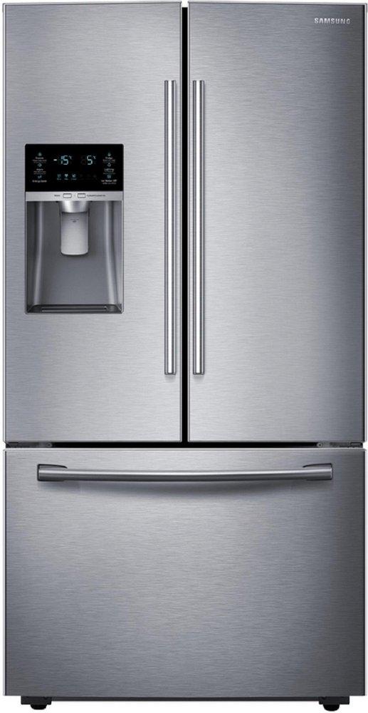 Samsung Stainless Steel 35-3/4 in. 28.07 cu. ft. French Door Refrigerator 