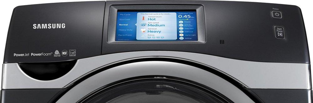 Samsung Onyx 34 x 39 in. 4.5 cf Front Load Washer and Dryer 