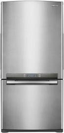 Samsung Stainless Platinum 32-1/4 in. 20 cu. ft. Bottom Mount Freezer and Full Refrigerator 