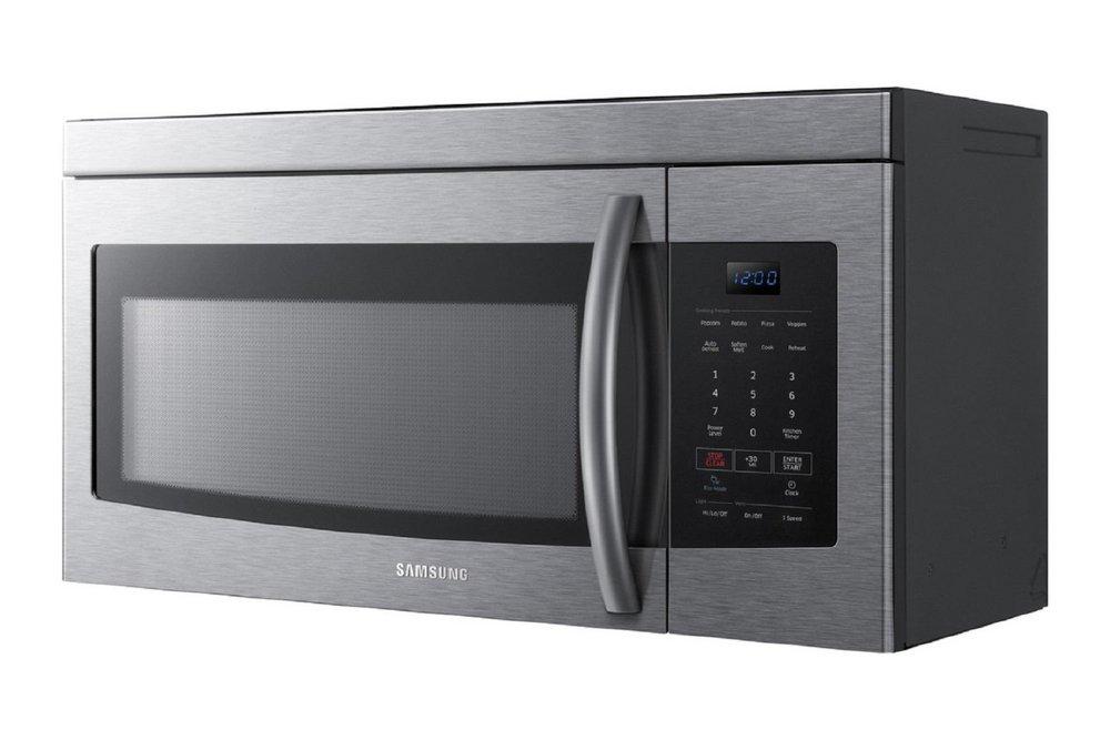 Samsung Stainless Steel 1.6 cu. ft. 1000 W Exposed Over-the-Range Microwave 