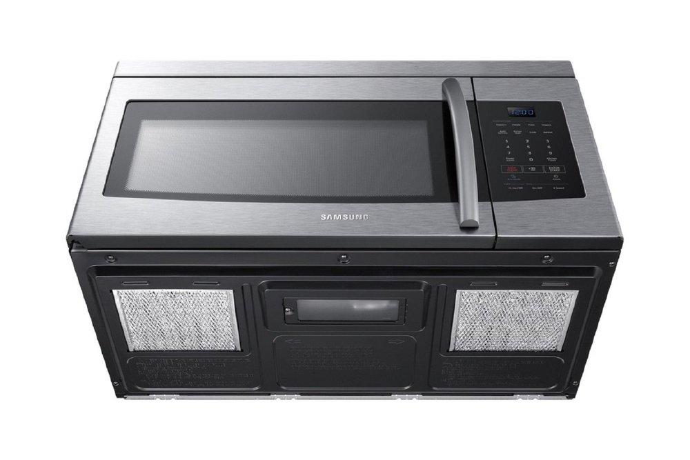 Samsung Stainless Steel 1.6 cu. ft. 1000 W Exposed Over-the-Range Microwave 