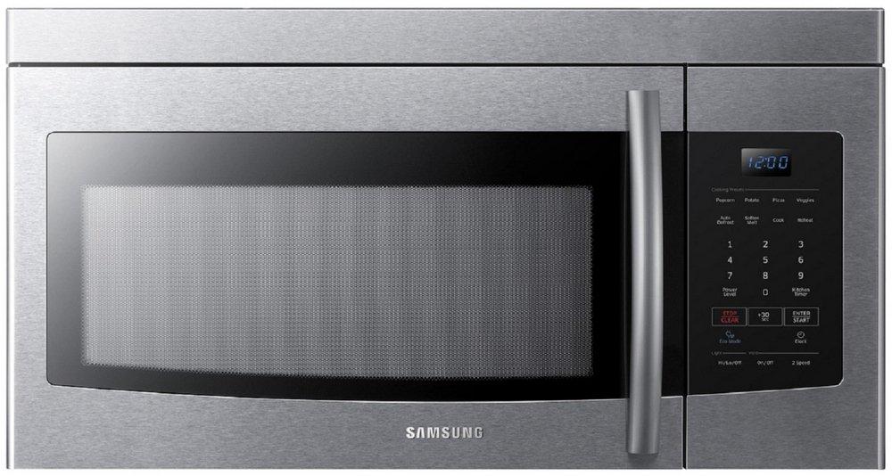 Samsung Stainless Steel 1.6 cu. ft. 1000 W Exposed Over-the-Range Microwave 