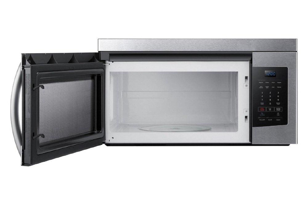 Samsung Stainless Steel 1.6 cu. ft. 1000 W Exposed Over-the-Range Microwave 