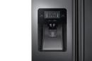 Samsung Fingerprint Resistant Black Stainless Steel 35-3/4 in. 24.52 cu. ft. Side-By-Side, Full Refrigerator 