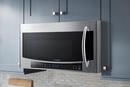 Samsung Fingerprint Resistant Stainless Steel 1.7 cu. ft. 950 W Hidden Over-the-Range Microwave 