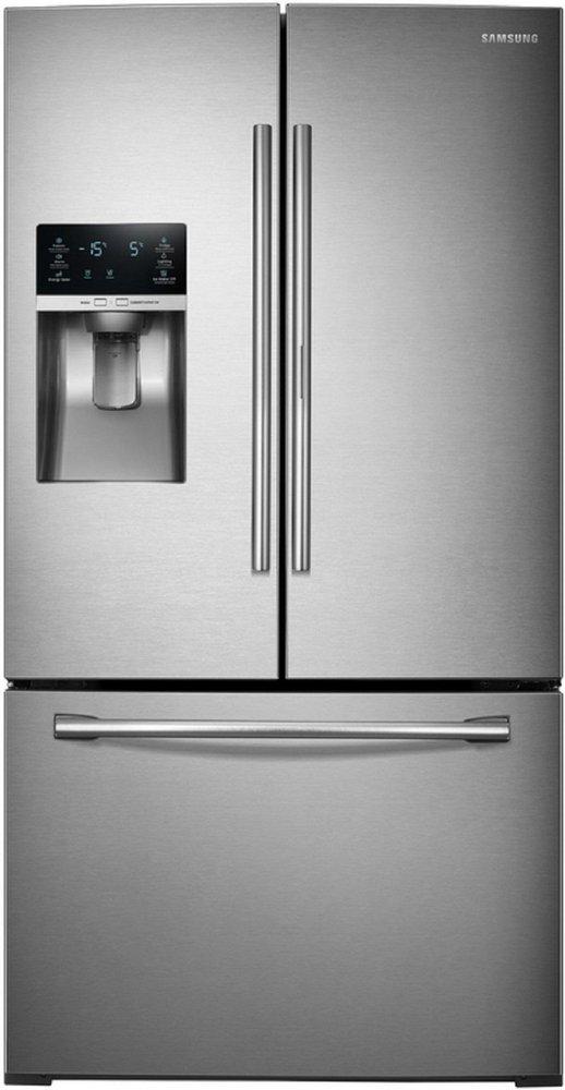 Samsung Stainless Steel 35-3/4 in. 27.8 cu. ft. French Door Refrigerator 
