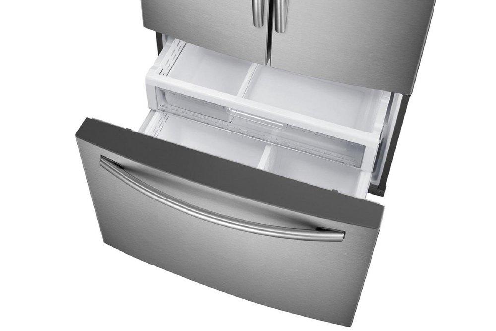 Samsung Stainless Steel 35-3/4 in. 27.8 cu. ft. French Door Refrigerator 