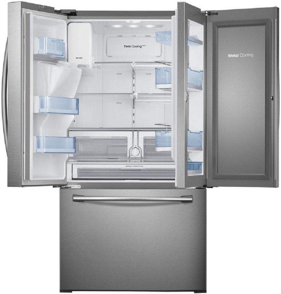 Samsung Stainless Steel 35-3/4 in. 27.8 cu. ft. French Door Refrigerator 