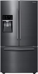 Samsung Black Stainless Steel 35-3/4 in. 28.07 cu. ft. French Door Refrigerator 
