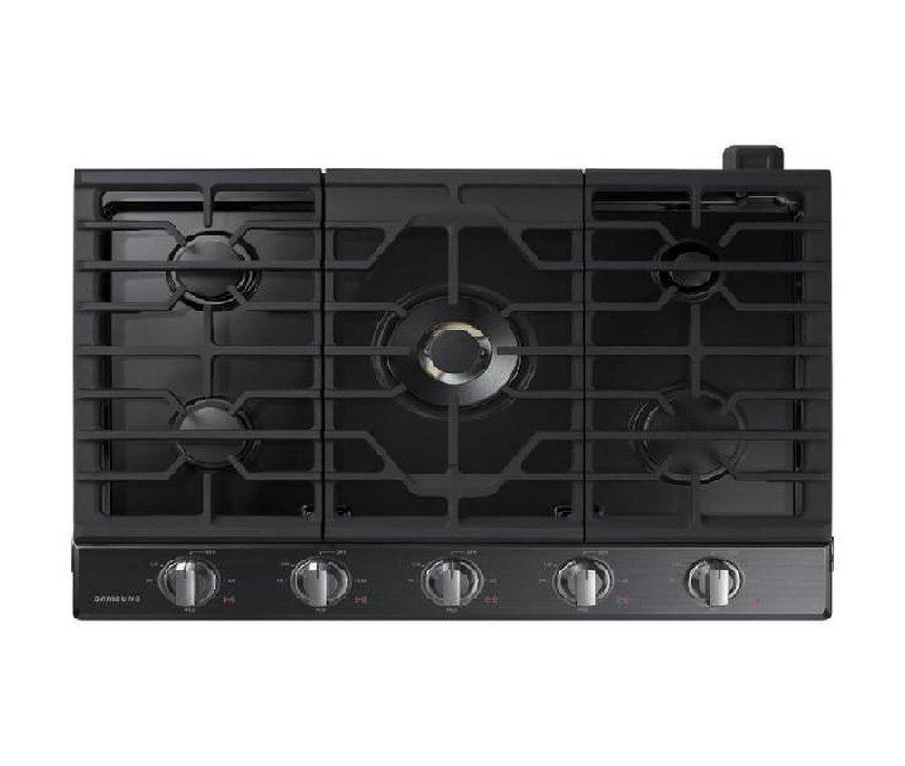 Samsung Black Stainless Steel 30 in. 5-Burner Gas Cooktop 