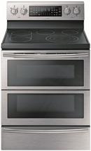 Samsung Stainless Steel 29-7/8 in. Electric 5-Burner Smoothtop Freestanding Range 