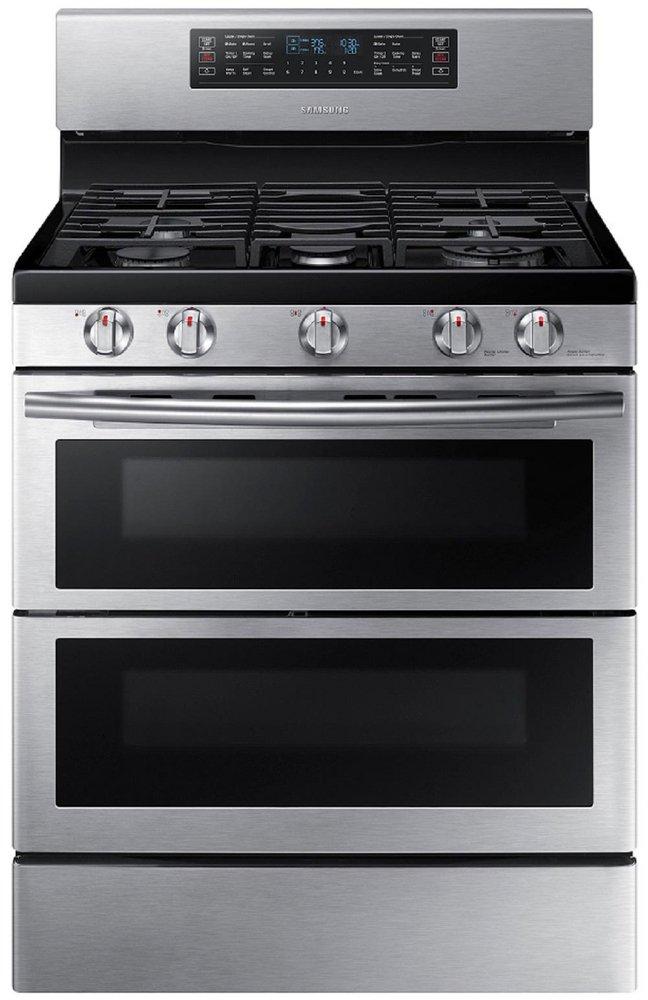 Samsung Stainless Steel 29-15/16 in. Gas 5-Burner Sealed Freestanding Range 