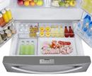 Samsung Stainless Steel 35-3/4 in. 22.6 cu. ft. Counter Depth, French Door and Full Refrigerator 