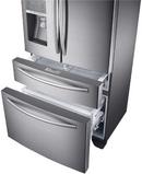 Samsung Stainless Steel 35-3/4 in. 22.6 cu. ft. Counter Depth, French Door and Full Refrigerator 