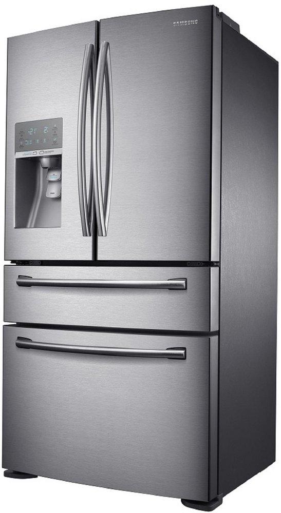 Samsung Stainless Steel 35-3/4 in. 22.6 cu. ft. Counter Depth, French Door and Full Refrigerator 