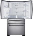 Samsung Stainless Steel 35-3/4 in. 22.6 cu. ft. Counter Depth, French Door and Full Refrigerator 