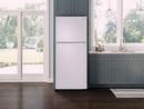 Samsung White Pearl 32-1/4 in. 20 cu. ft. Bottom Mount Freezer, French Door and Full Refrigerator 