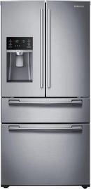 Samsung Stainless Steel 32-3/4 in. 24.73 cu. ft. French Door Refrigerator 