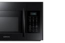 Samsung Black 15-5/32 in. 1.7 cf Over-the-Range Microwave with Sensor Cooking 