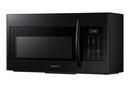 Samsung Black 15-5/32 in. 1.7 cf Over-the-Range Microwave with Sensor Cooking 