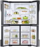 Samsung Fingerprint Resistant Black Stainless Steel 35-3/4 in. 28.1 cu. ft. French Door Refrigerator 