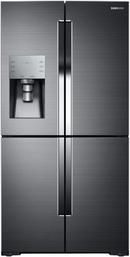 Samsung Fingerprint Resistant Black Stainless Steel 35-3/4 in. 28.1 cu. ft. French Door Refrigerator 