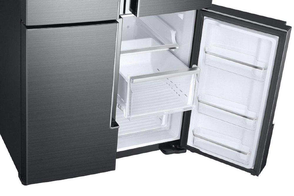 Samsung Fingerprint Resistant Black Stainless Steel 35-3/4 in. 28.1 cu. ft. French Door Refrigerator 