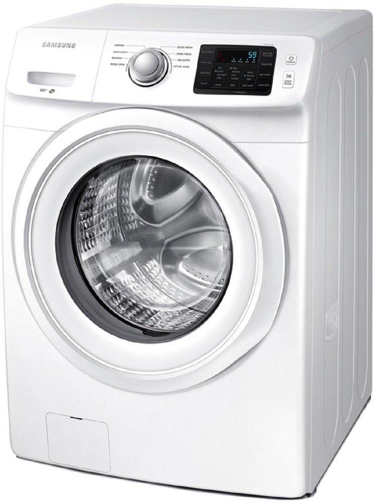 Samsung White 33 in. 4.2 cu. ft. Electric Front Load Washer 