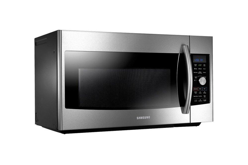 Samsung Stainless Steel 17-35/64 in. 1.7 cf Over-the-Range Convection Microwave 