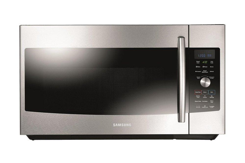 Samsung Stainless Steel 17-35/64 in. 1.7 cf Over-the-Range Convection Microwave 