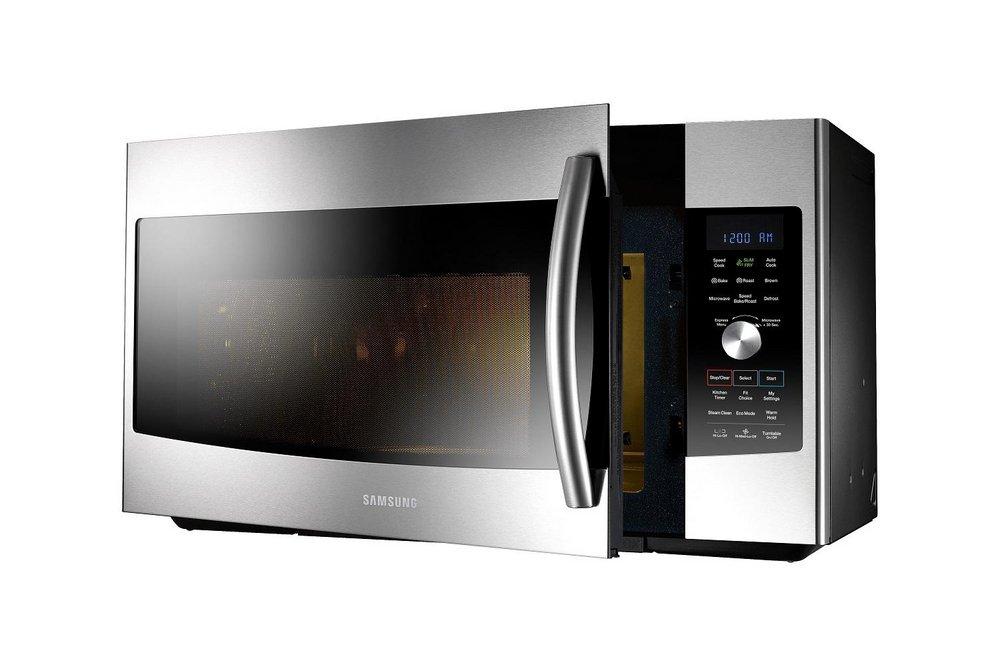 Samsung Stainless Steel 17-35/64 in. 1.7 cf Over-the-Range Convection Microwave 