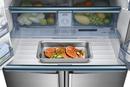 Samsung Stainless Steel 35-3/4 in. 24.1 cu. ft. Counter Depth and French Door Refrigerator 