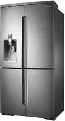 Samsung Stainless Steel 35-3/4 in. 24.1 cu. ft. Counter Depth and French Door Refrigerator 