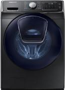 34 in. 4.5 cu. ft. Electric Front Load Washer in Black Stainless Steel