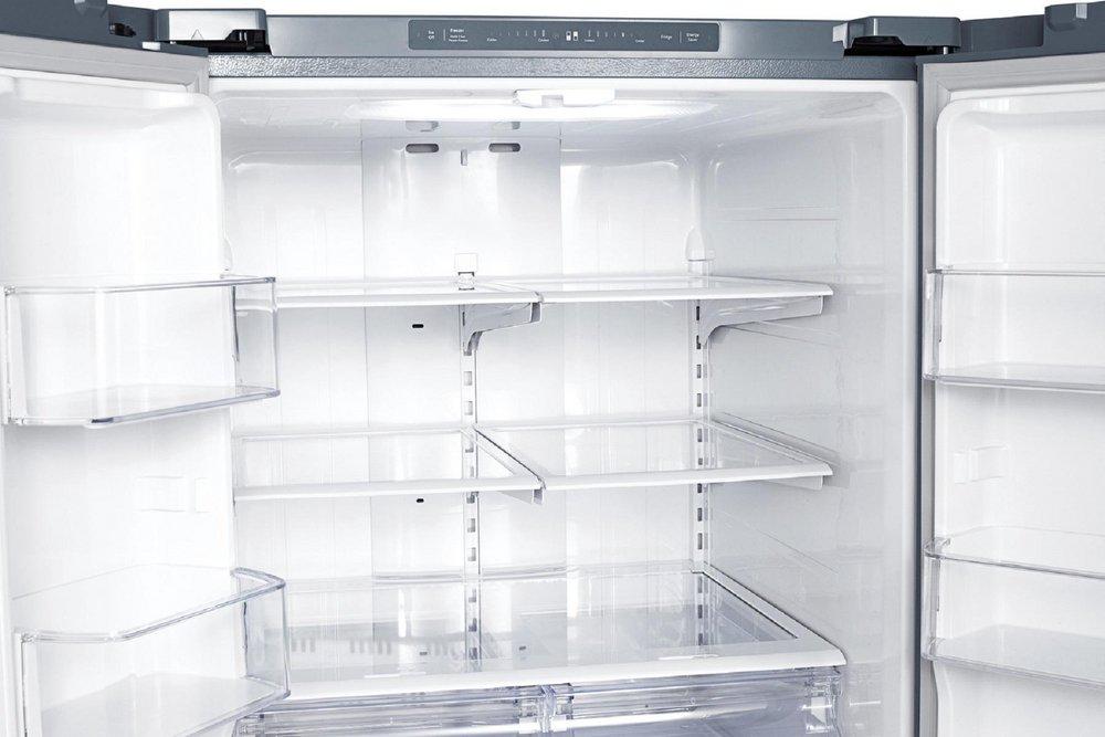 Samsung Stainless Steel 29-3/4 in. 21.6 cu. ft. French Door Refrigerator 