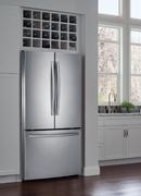 Samsung Stainless Steel 29-3/4 in. 21.6 cu. ft. French Door Refrigerator 