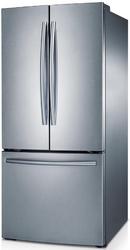 Samsung Stainless Steel 29-3/4 in. 21.6 cu. ft. French Door Refrigerator 
