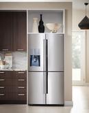 Samsung Fingerprint Resistant Stainless Steel 35-3/4 in. 28 cu. ft. French Door Refrigerator 