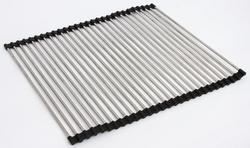 Roller Mat Shelf in Stainless Steel