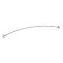 60 in. Tension Curved Shower Rod in Polished Chrome