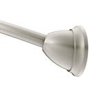 60 in. Curved Shower Rod in Brushed Nickel