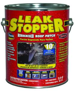 1 gal Asphalt and Rubber Roof Patch in Black