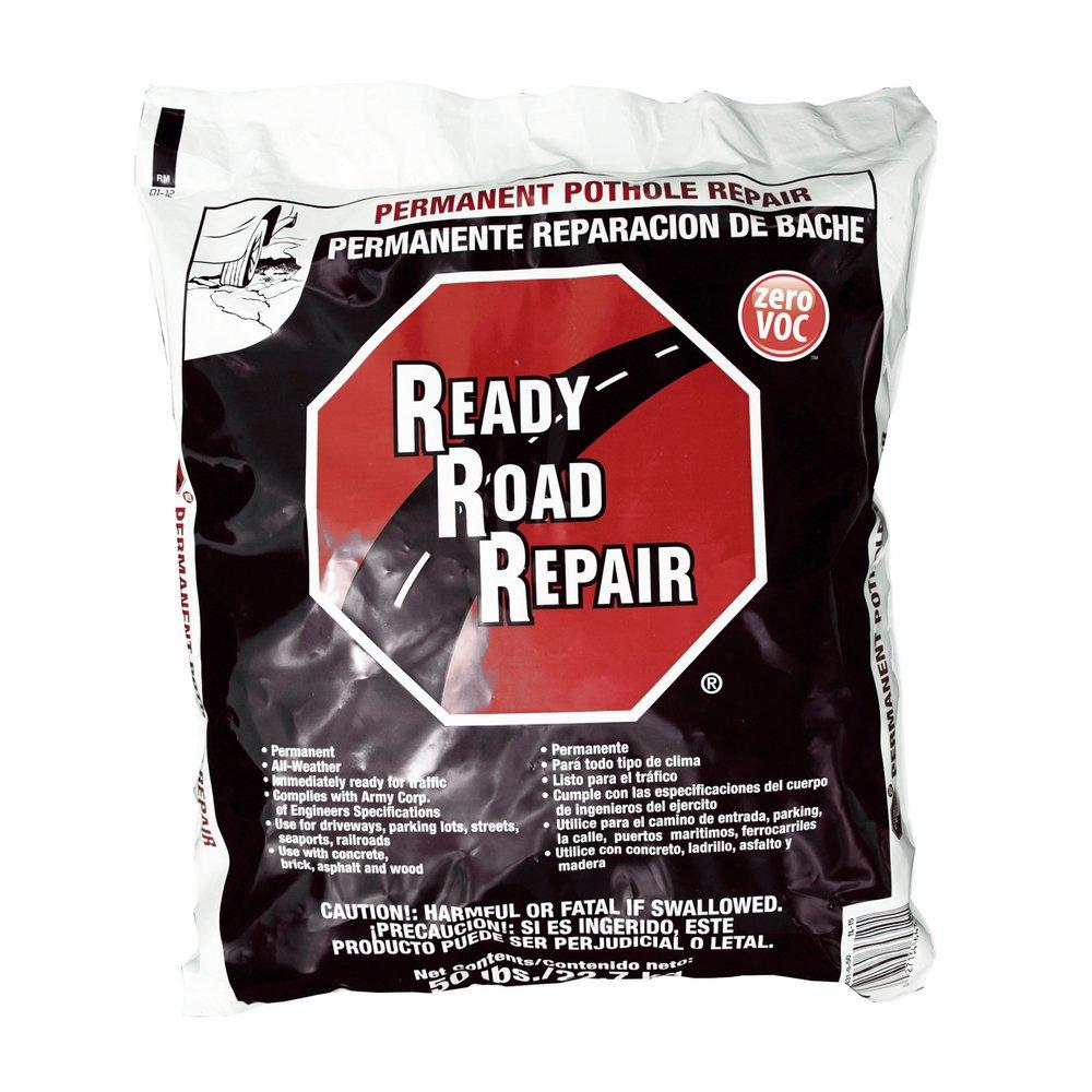 Gardner-Gibson Black Ready Road Asphalt Patcch Zero VOC 50 lb bag 
