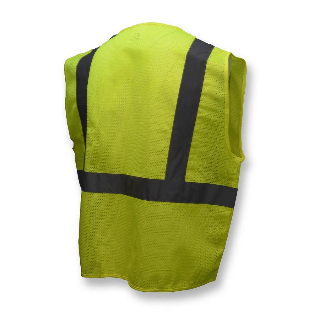 Radians Hi-Viz Green Size Safety Vest in Hi-Viz Green 